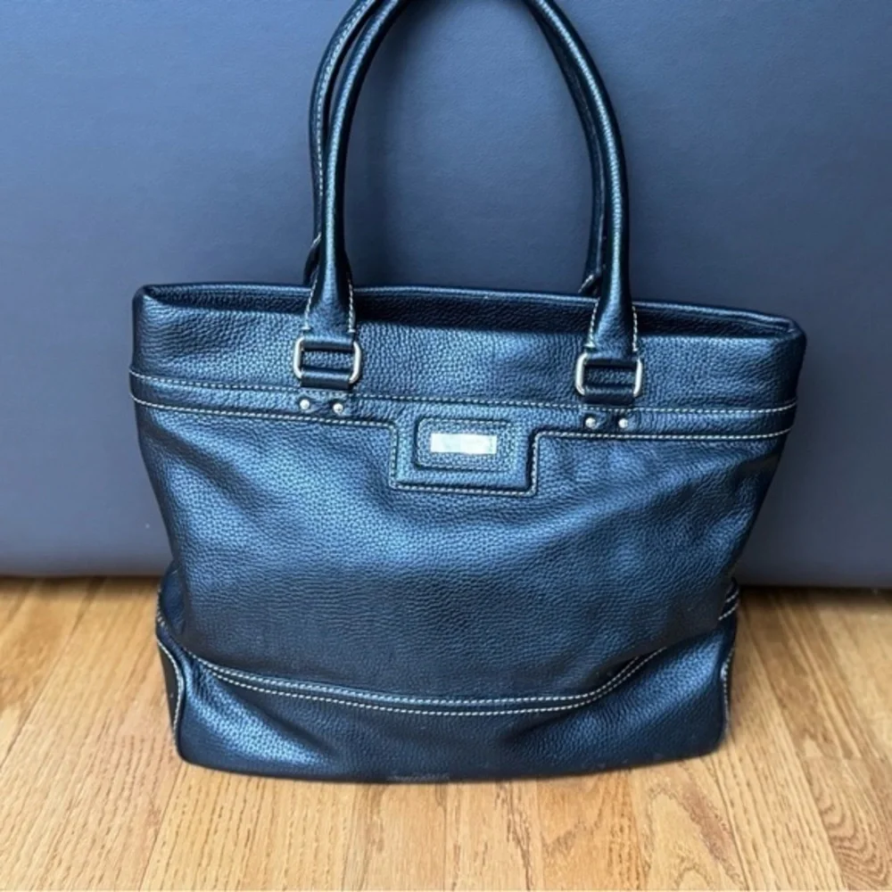 Kate Spade Black Leather Tote